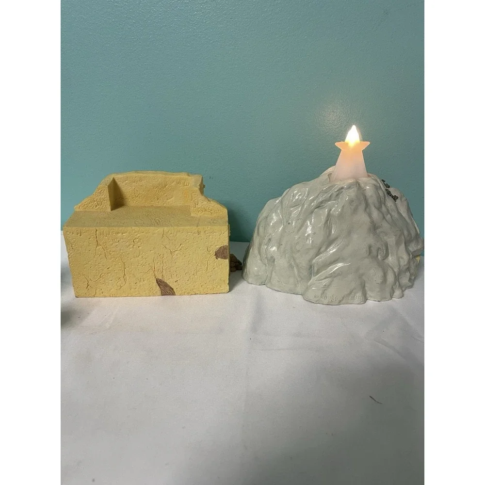 Vintage House of Lloyd Christmas Around The World Bethlehem Lighted Nativity '93